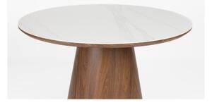 Kulatý jídelní stůl s deskou z kamene ø 115 cm Almira – White Label 3