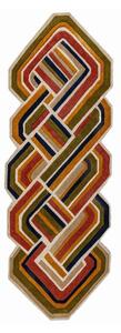 Ručně tkaný vlněný běhoun 80x300 cm Lattice Shaped – Flair Rugs
