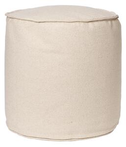 Ferm LIVING - Aun Cotton Taburet Ø40 Off-White