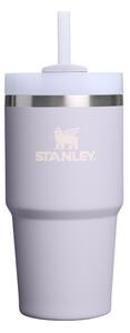 Termoska s brčkem z nerezové oceli v levandulové barvě 600 ml Quencher H2.O FlowState™ Tumbler Purple Dust – Stanley