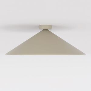 Stropní svítidlo MONO 1L – moka, jantarové sklo, 1× E14, šířka 50 cm