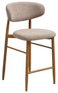 -25 % Dny MOMENTI– Nordic Living Béžová barová židle Levantio 65 cm