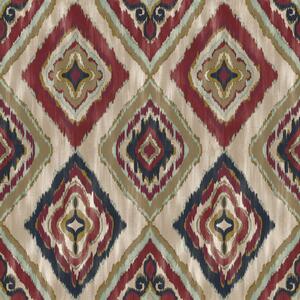 Vliesová tapeta na zeď, béžová, modrá, imitace látky, AU41405, Aurelia, Prestige Wallcoverings