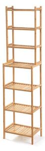 Bambusový koupelnový regál v přírodní barvě 40x154 cm Skaren – Bonami Essentials