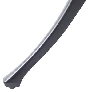 Bistro stolek ANCONA 90 cm 90 cm Kov Černá 6