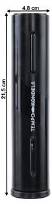 TEMPO-KONDELA SAKARO TYP 1, elektrický otvírák na víno s LED osvětlením, černá