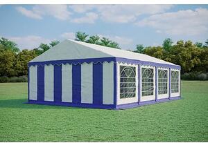 Párty stan 5x8m PVC Standard Ohnivzdorný +Dárek ZDARMA barva Modro-bílá