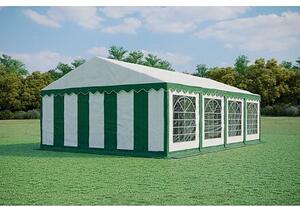 Párty stan 5x8m PVC Standard Ohnivzdorný +Dárek ZDARMA barva Zeleno-bílá