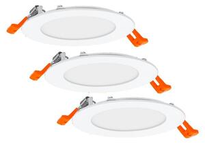 LEDVANCE vestavné LED svítidlo Downlight Slim Set 3× 8 W 3000 K 120 mm