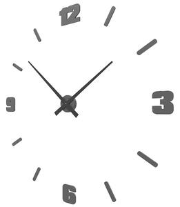 Designové hodiny 10-306 CalleaDesign Michelangelo L 100cm (více barevných verzí) Barva antracitová černá-4