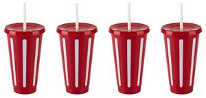 Livarno home Sada kelímků, 4dílná / Sada kbelíků na popcorn 2dílná / 4dílná (sada kelímků, 4dílná) (100384961003)