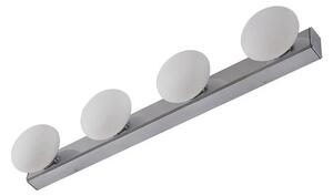 Lucande - Myrra LED Nástěnné Svítidlo IP44 Chrom/Bílá