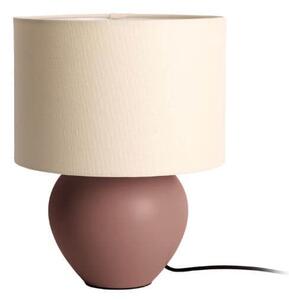 Stolní lampa Allie 32,5 cm hnědo-béžová
