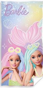 Carbotex Dětská osuška Barbie Mořské Panny, 70 x 140 cm