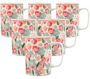 Altom Porcelánový hrnek Grace 380 ml, sada 6 ks