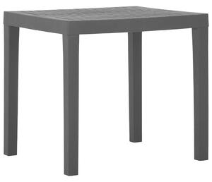 Zahradní stůl šedý 79 x 65 x 72 cm plast 315843