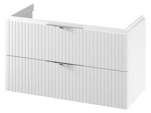 Cersanit S1015-014 - Závěsná koupel. skříňka pod umyvadlo TIRSO 100x45 cm bílá