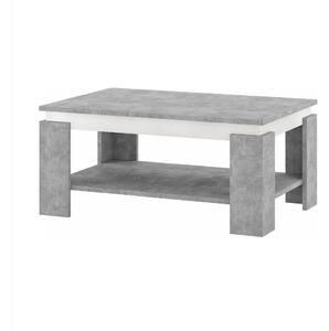 Konferenční stolek PIANO (beton + bílá). 1091516