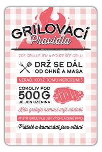 Postershop Plechová cedule: Výprodej alkoholu - 20x30 cm