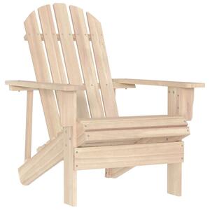 Zahradní židle Adirondack masivní jedlové dřevo 315872