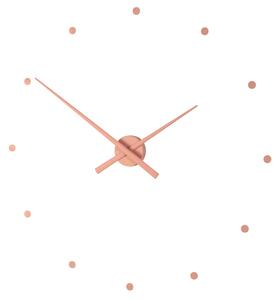 Designové nástěnné hodiny NOMON OJ růžové 50cm