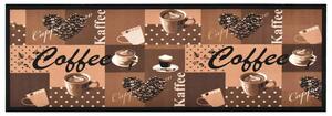 Kuchyňský koberec pratelný Coffee hnědý 45 x 150 cm 315970