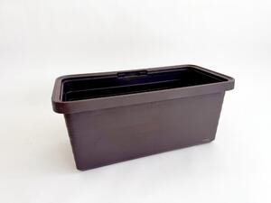 Plastia Obal pro velkoobjemový truhlík Berberis Duo - čokoláda