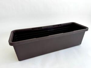 Plastia Obal pro velkoobjemový truhlík Berberis Trio - čokoláda