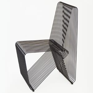 Designová židle XY černá Barva: Černá matná