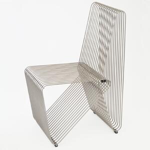 111 Furniture Designová zahradní židle Futura stříbrná Barva: Stříbrná