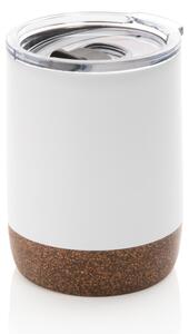 Termohrnek do kávovaru Cork, 180ml, XD Design, bílý