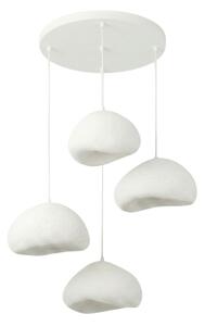 Brilagi - Lustr na lanku WABI SABI 4xE27/40W/230V pr. 95 cm bílá