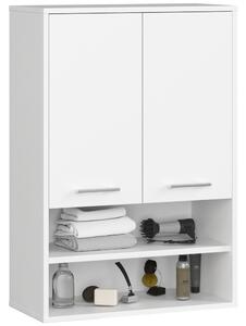 Ak furniture Závěsná koupelnová skříňka Fin W64 2D 64 cm bílá
