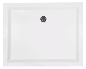 Sprchová vanička obdélníková MEXEN RIO bílá, 120x80x14 cm + sifon