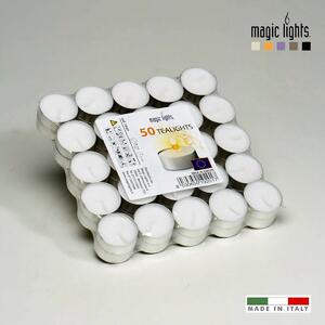 Sada Svíček Magic Lights 50 Kusy Bílý