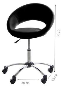 Actona Kancelářská židle Plump černá