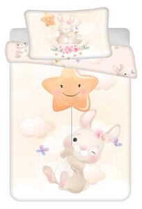 Dadka Vracov Jerry Fabrics Bunny Star baby bavlněné povlečení do postýlky Rozměr: 1x 40 x 60 a 1x 100 x 135 cm