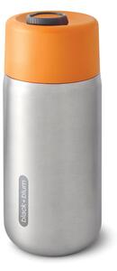 Nerezový uzamykatelný termohrnek, 340ml, Black+Blum, oranžový