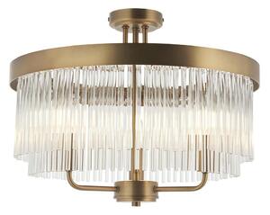 Endon 119109 - Přisazený lustr CLERMONT 3xE14/6W/230V mosaz