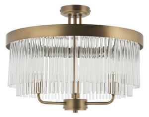 Endon 119109 - Přisazený lustr CLERMONT 3xE14/6W/230V mosaz
