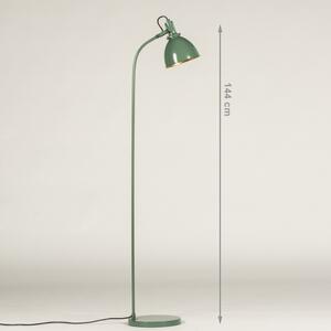 Stojací industriální lampa Martonn Green (LMD)