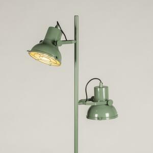 Stojací lampa Industry Manchester Green (LMD)