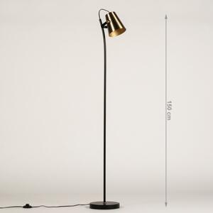 Stojací designová lampa Laventa Black and Gold (LMD)