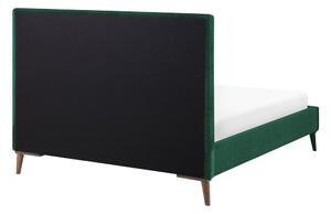 Manželská postel 140 cm BARON (s roštem) (zelená). 1007166