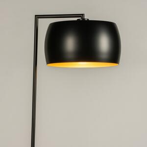 Stojací designová lampa Pallas Bond Black and Gold (LMD)