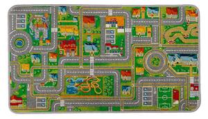 Dětský koberec PLAYTOWN 160x220 cm pestrobarevná/město