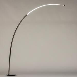 Stojací designová LED lampa Silver Violl (LMD)