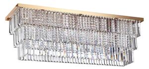 Ideal Lux - Stropní svítidlo MARTINEZ 8xE14/40W/230V zlatá