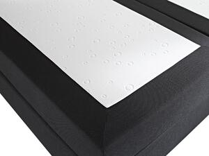 Kontinentální postel 180 cm PREMIER 2 (s matracemi) (černá). 1007433