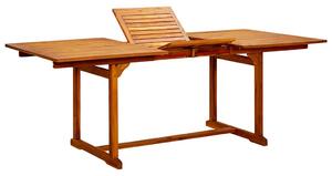 Zahradní jídelní stůl (150–200) x 100 x 75 cm masivní akácie 316564